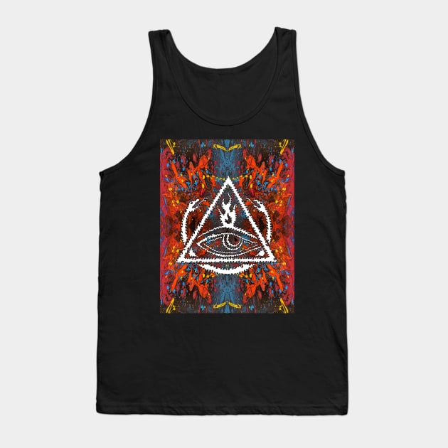 The Order Of The Triad Tank Top by NightserFineArts